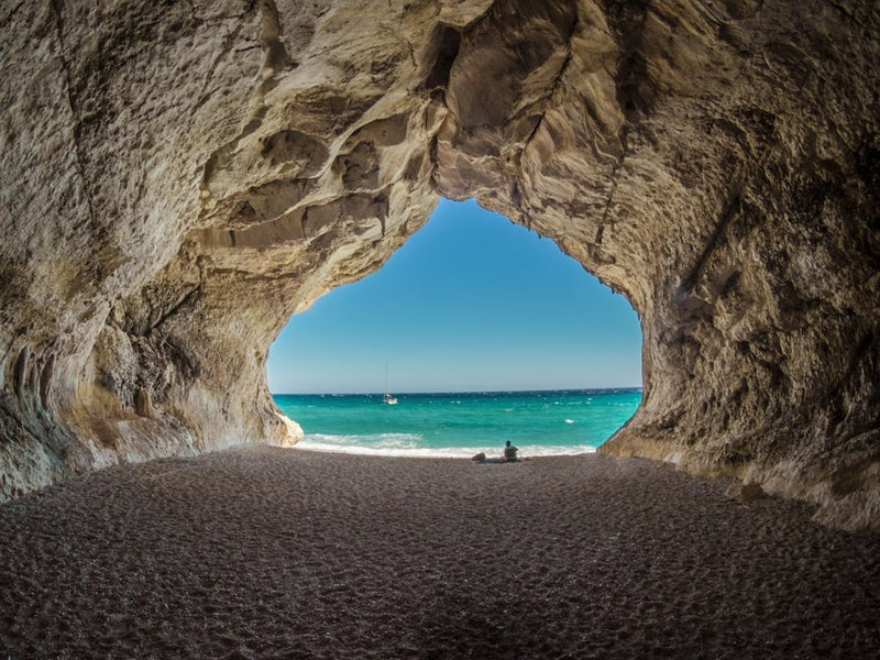 Cave At The Beach