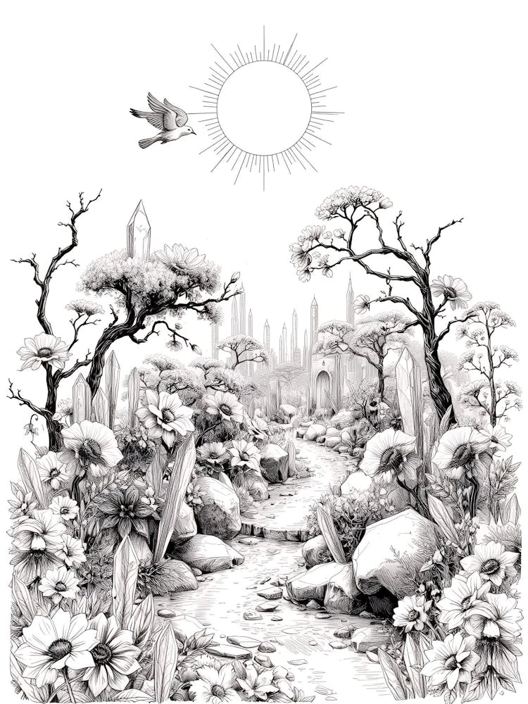 Black And White Drawing 1