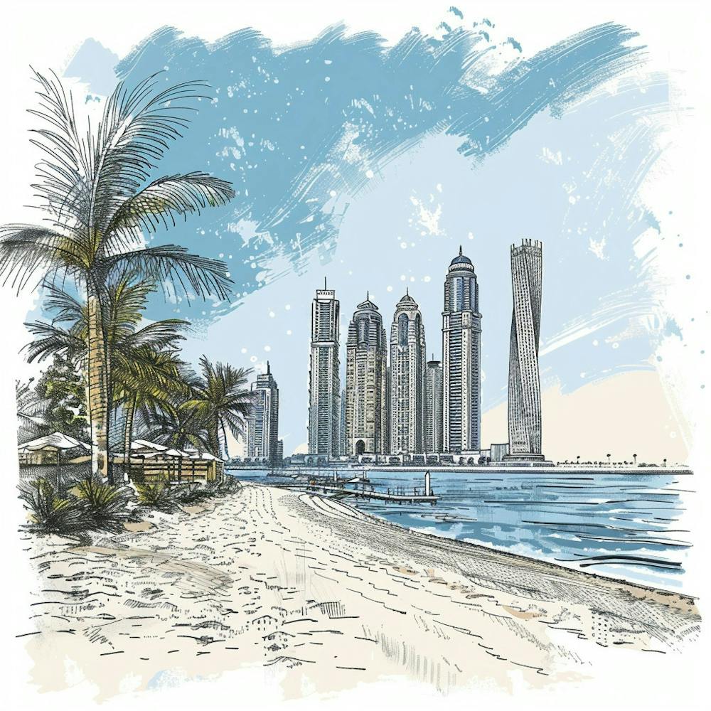 Dubai Skyline 1