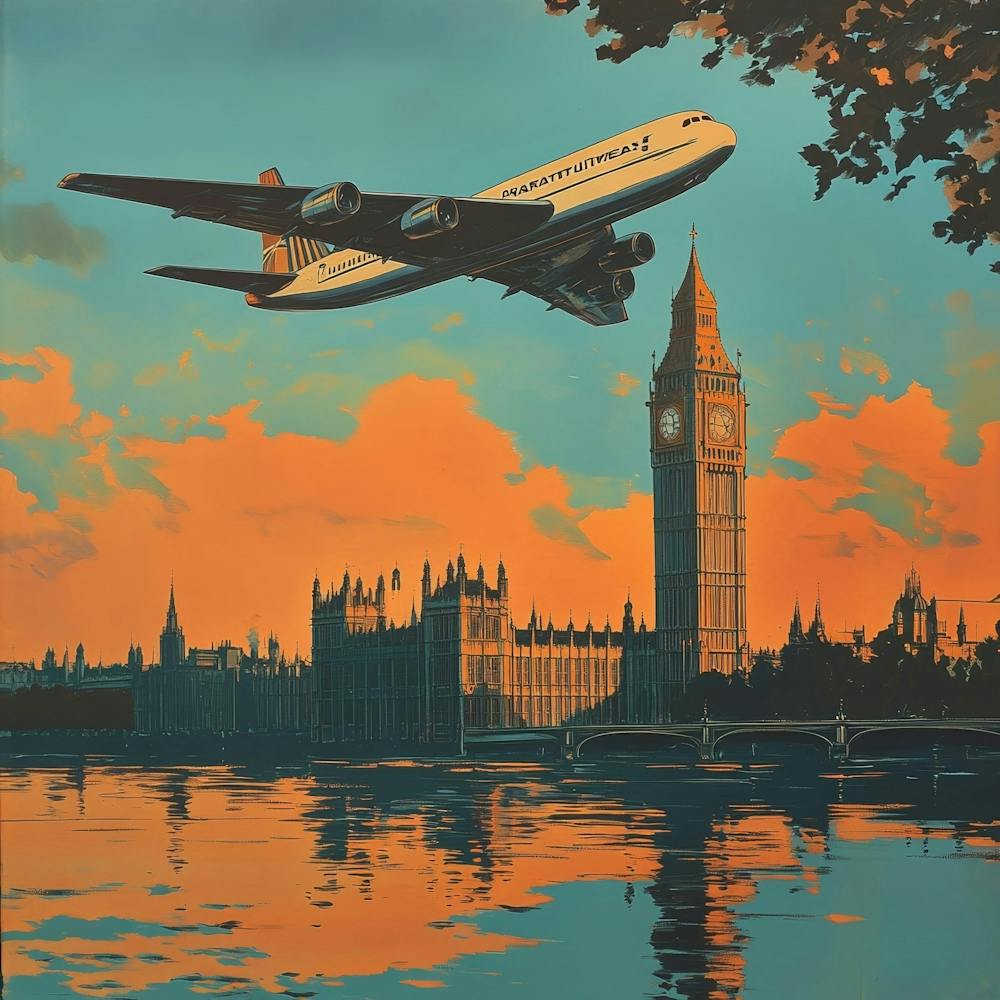 London Skyline Art 1
