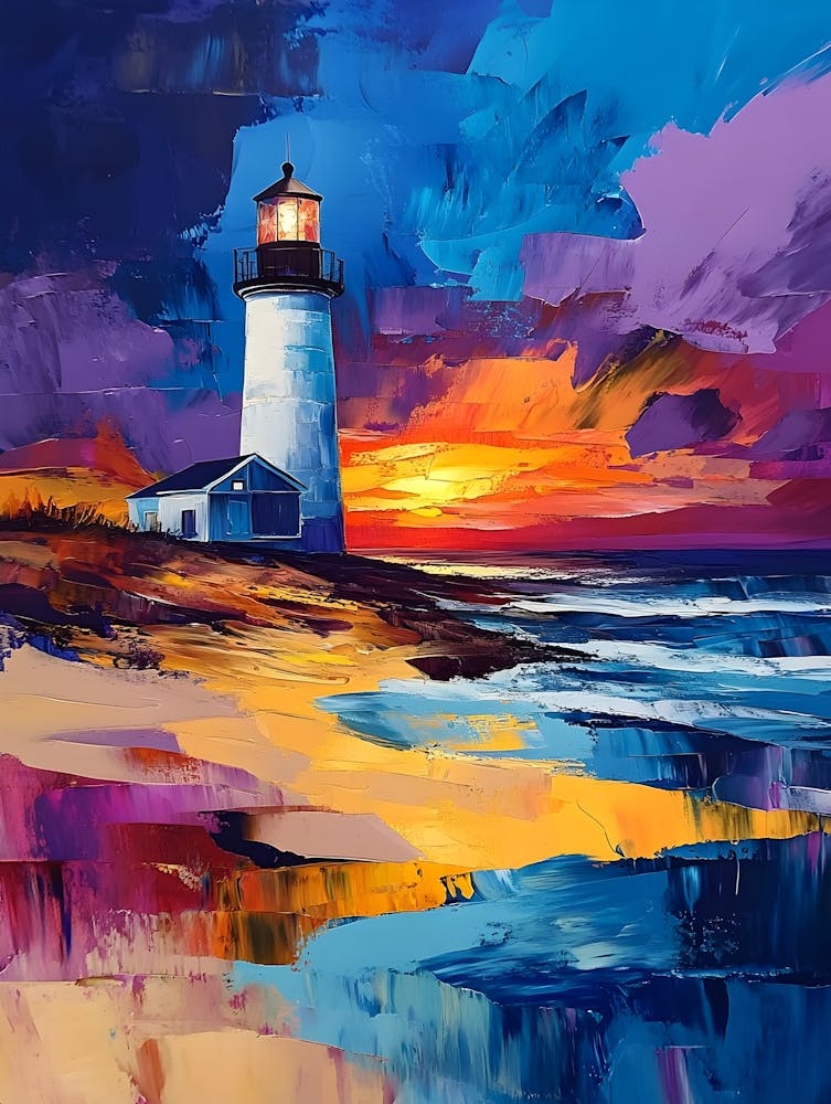Seashore Lighthouse 8