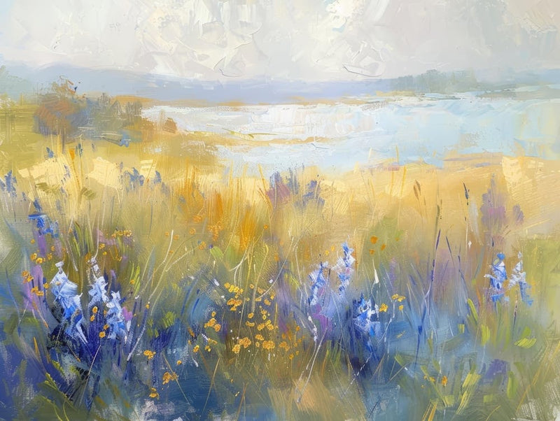 Champ de Lupins