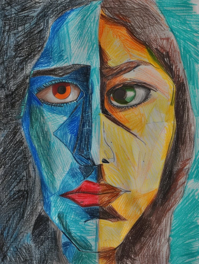 Two Faces Of A Woman 1