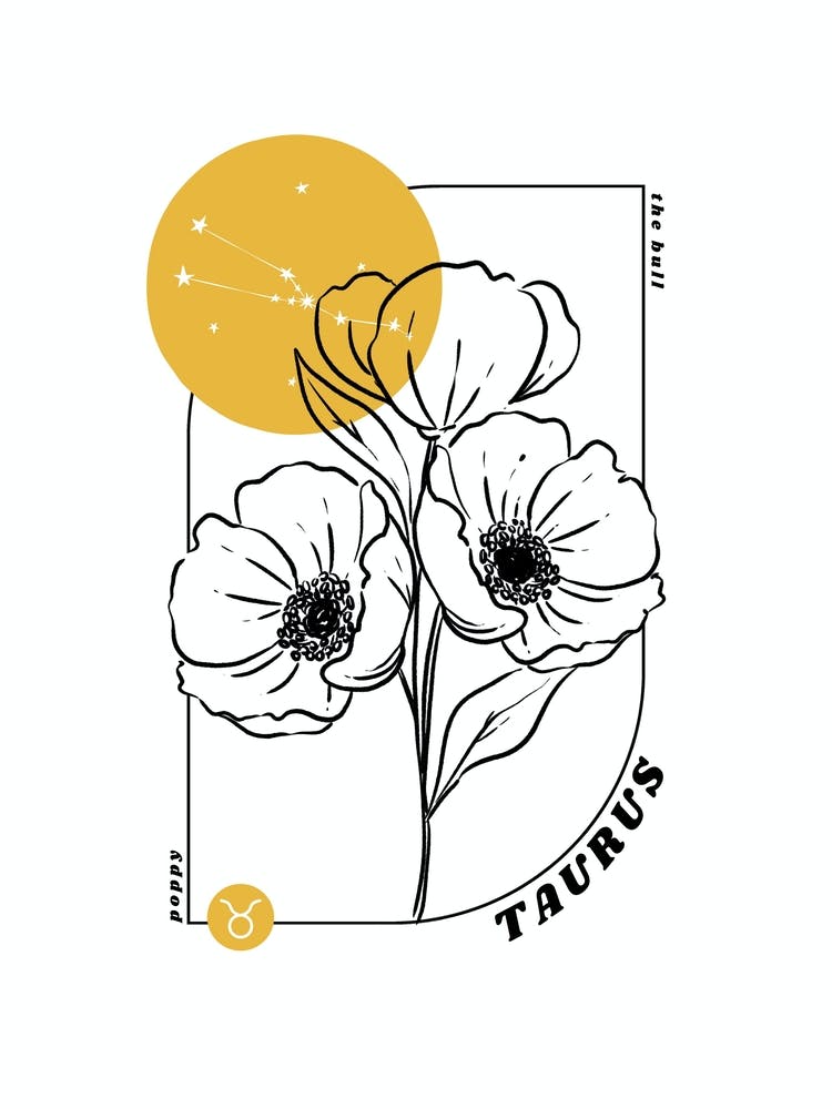 Taurus Birth Flower & Zodiac Sign