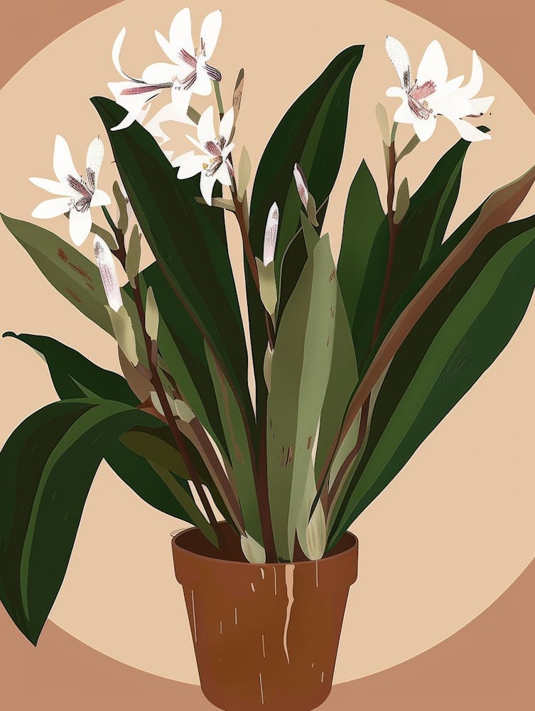 Orchidée en Pot