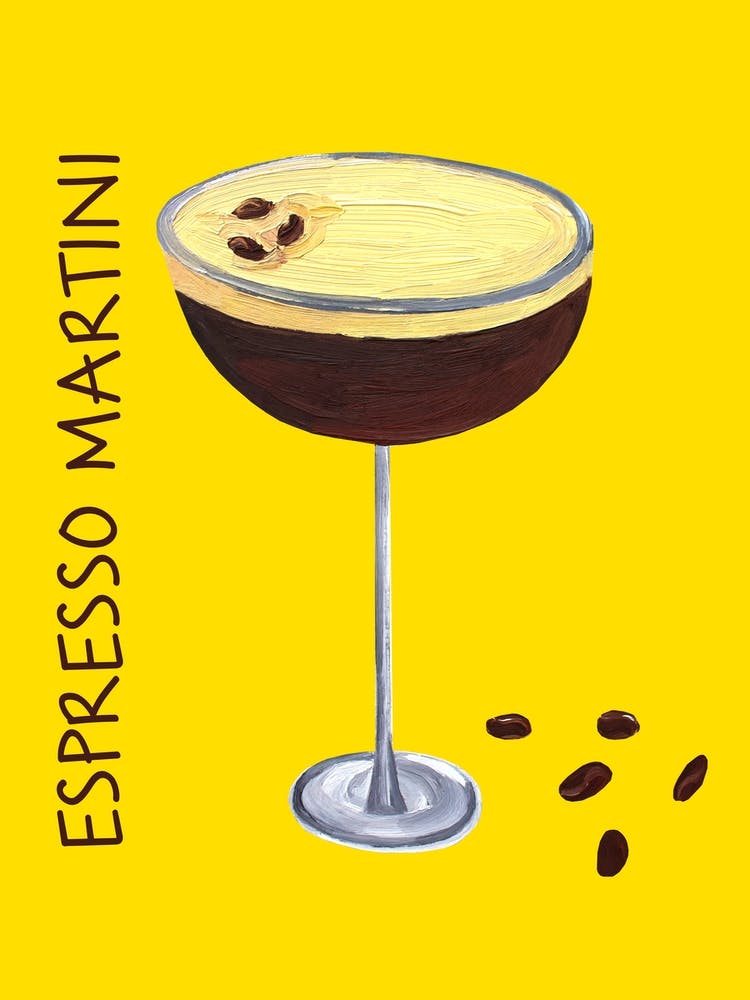 Espresso Martini Yellow