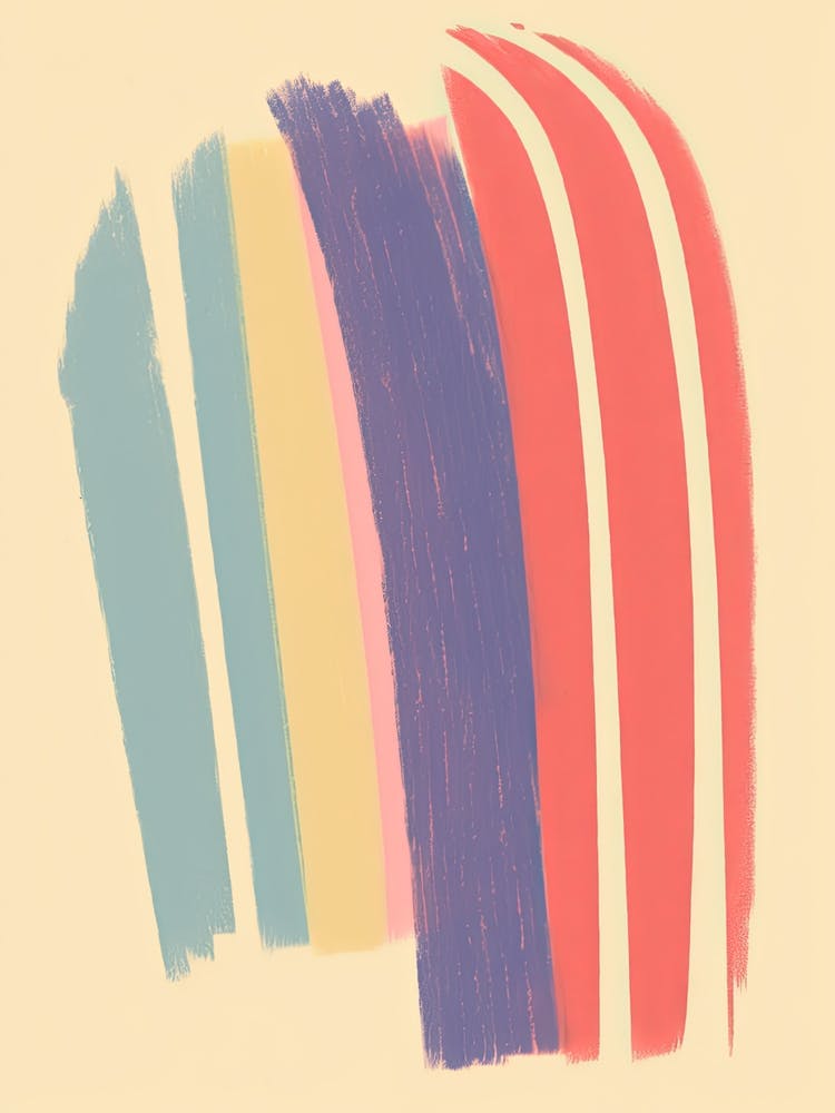 Un Arc-en-ciel Abstrait 2
