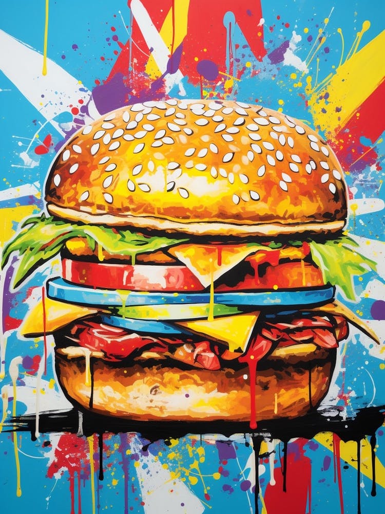 Hamburger Colour Splash 4