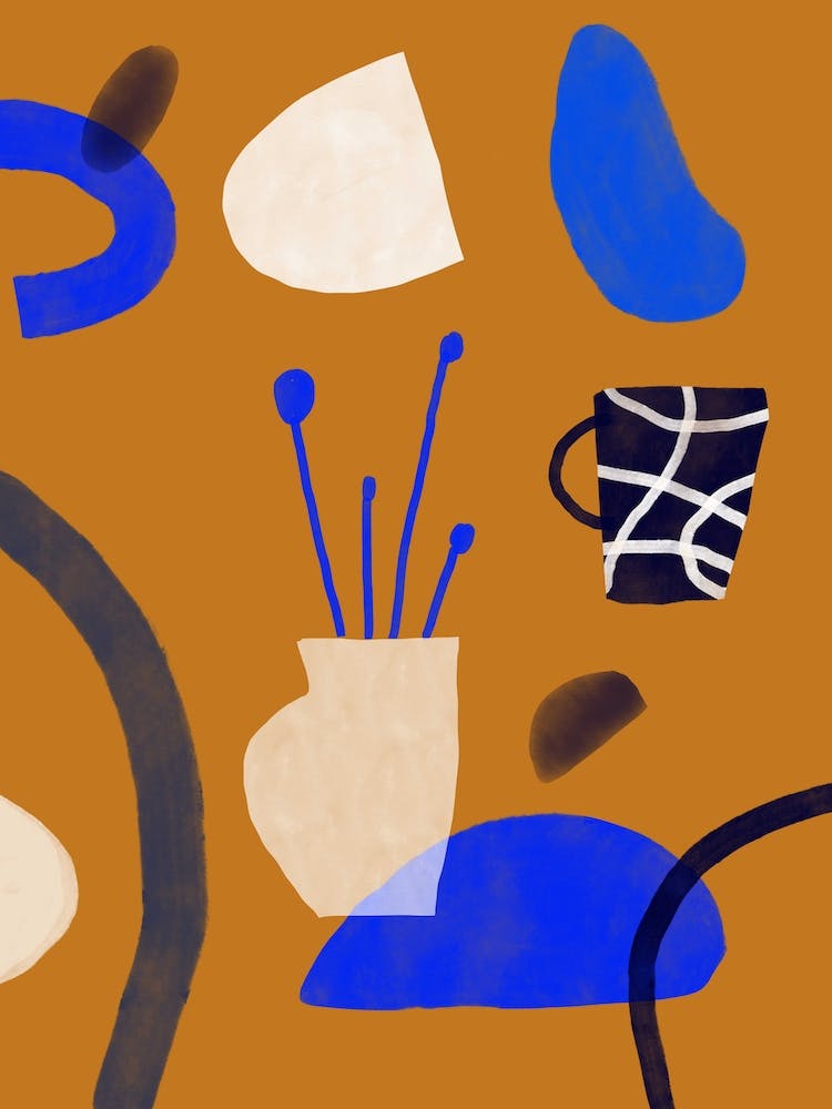 Abstract Vase