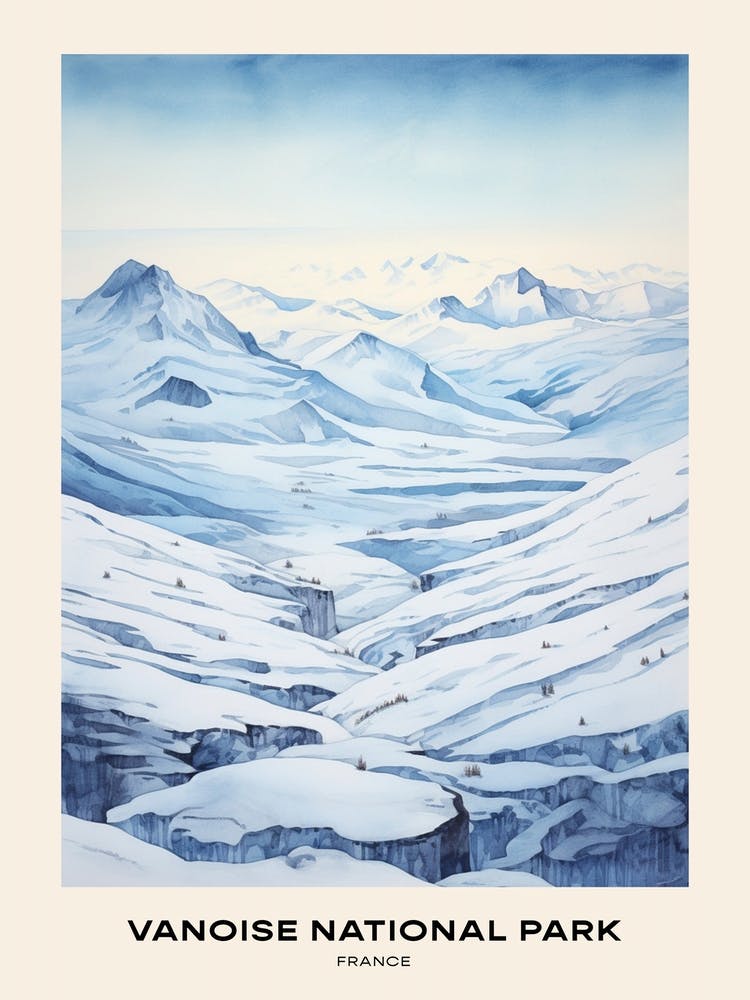 Vanoise National Park France 4 Poster