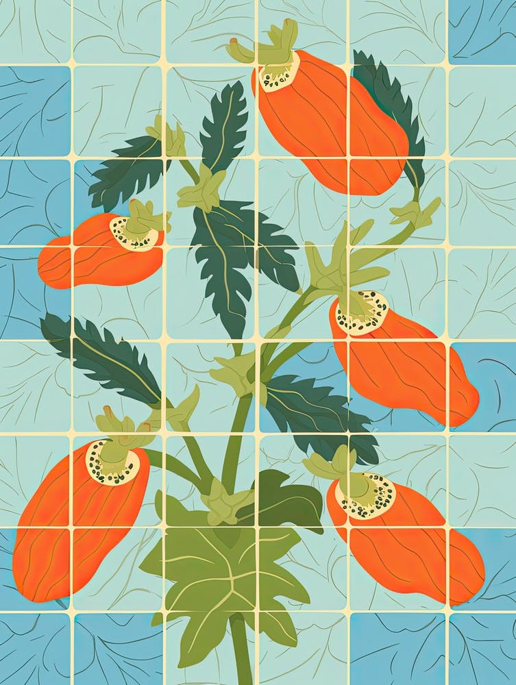 Papaya Illustration 3