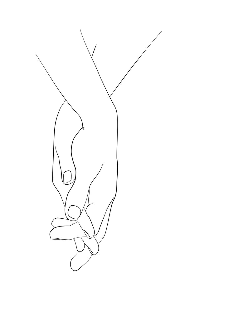 Hands Walk With Me Line