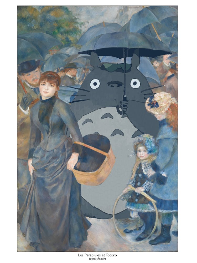 Tororo & The Umbrellas - Renoir - Studio Ghibli Mashup