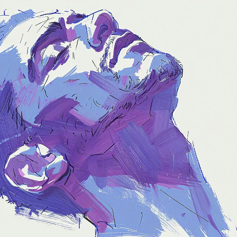 Abstract Portrait Of A Man 2