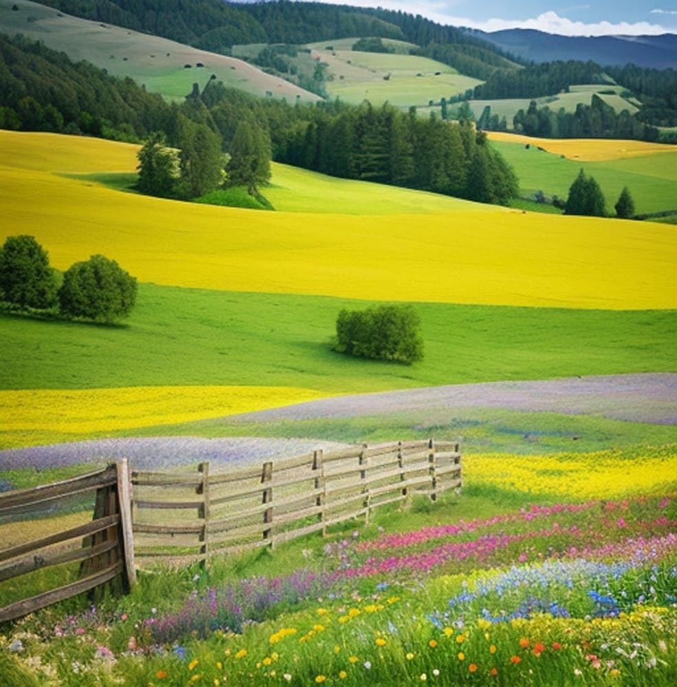 Field Of Flowers