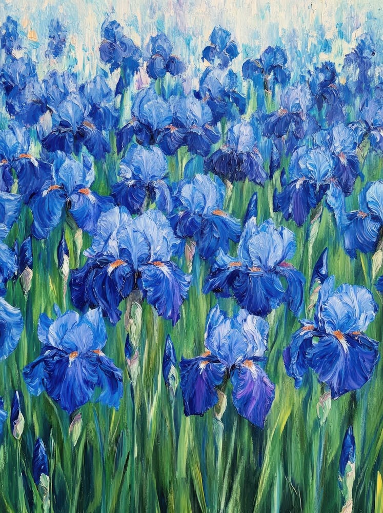 Blue Iris Field 1