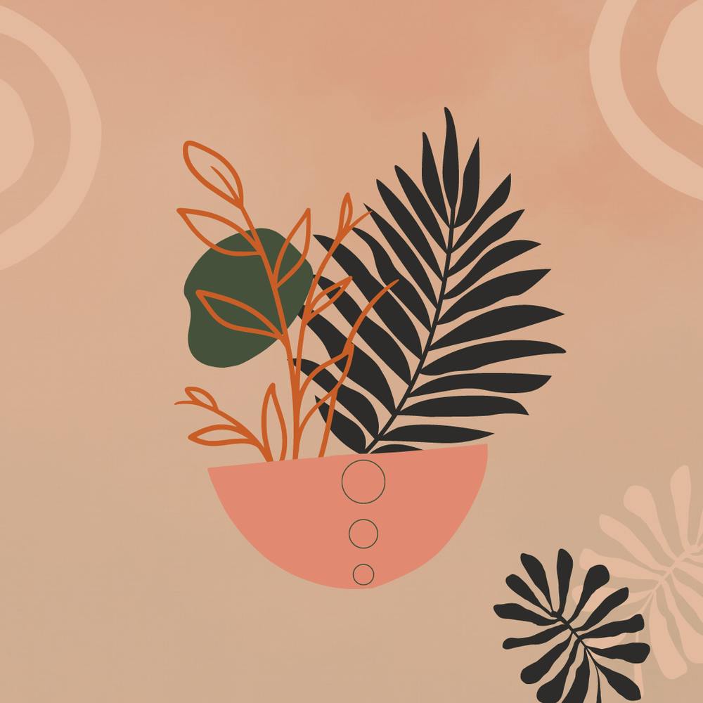 Abstract Painting BOEMIAN STYLE