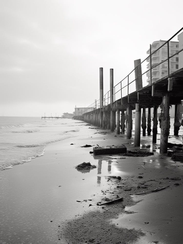 Anzio, Italy, Black And White Photography 1