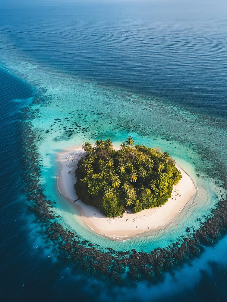 Heart Island In The Maldives 2