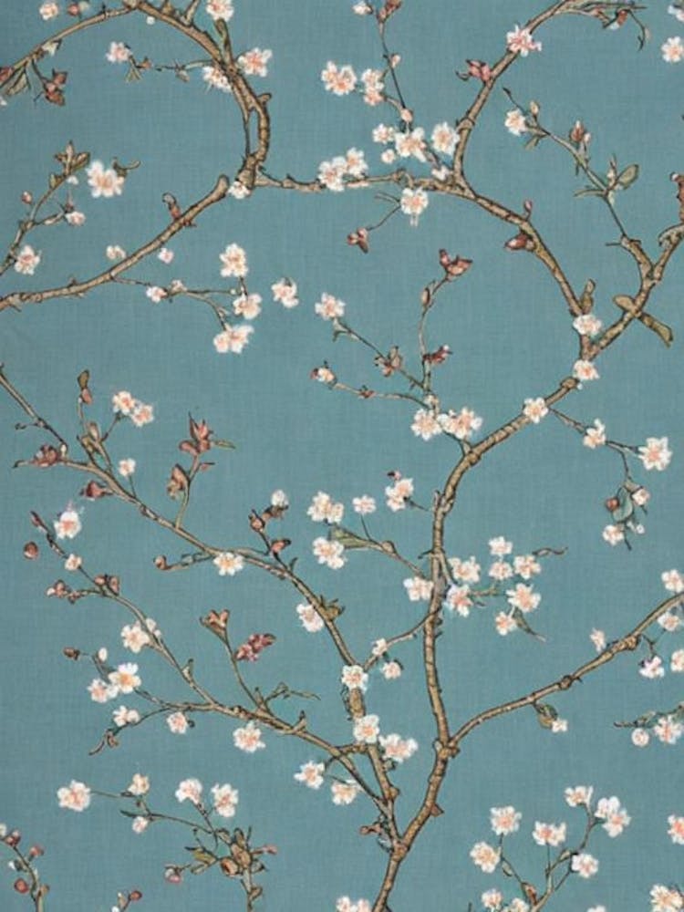 Flowering Cherry tree Vintage Botanical