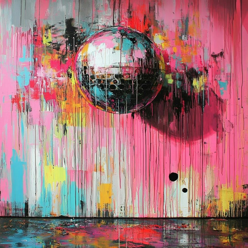 Disco Ball Art 10