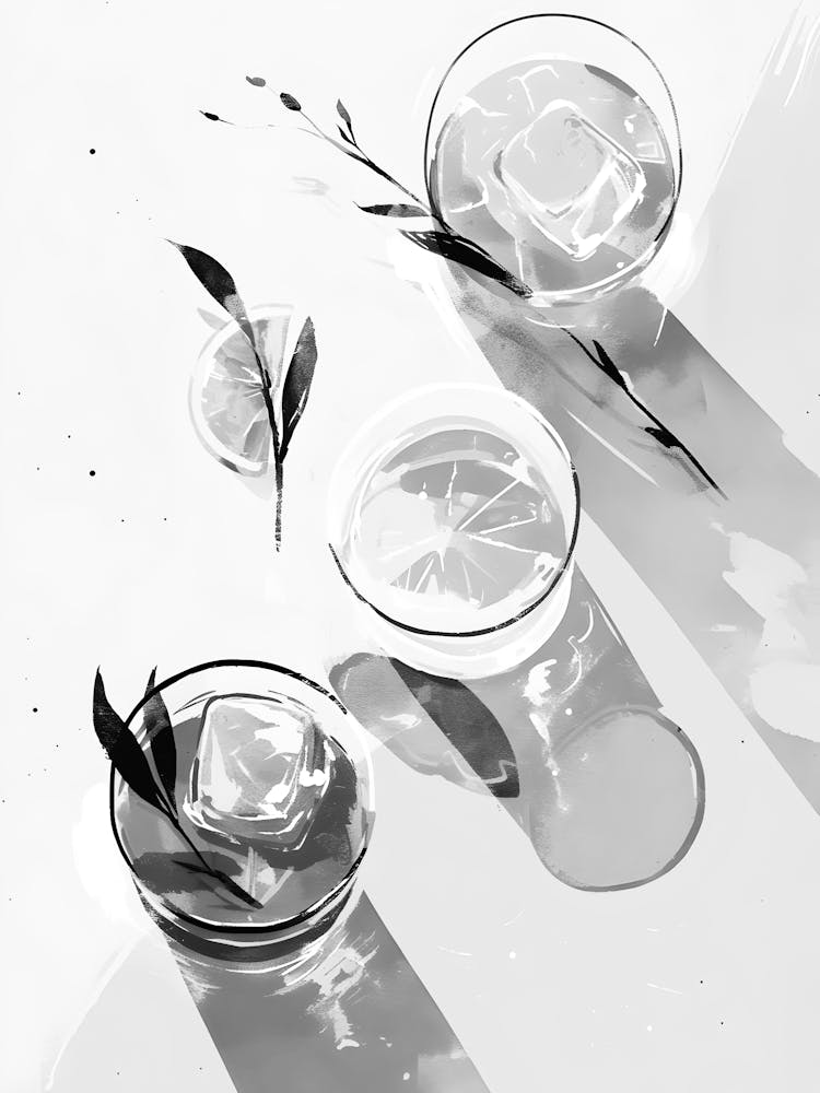 Black And White Painting 99
