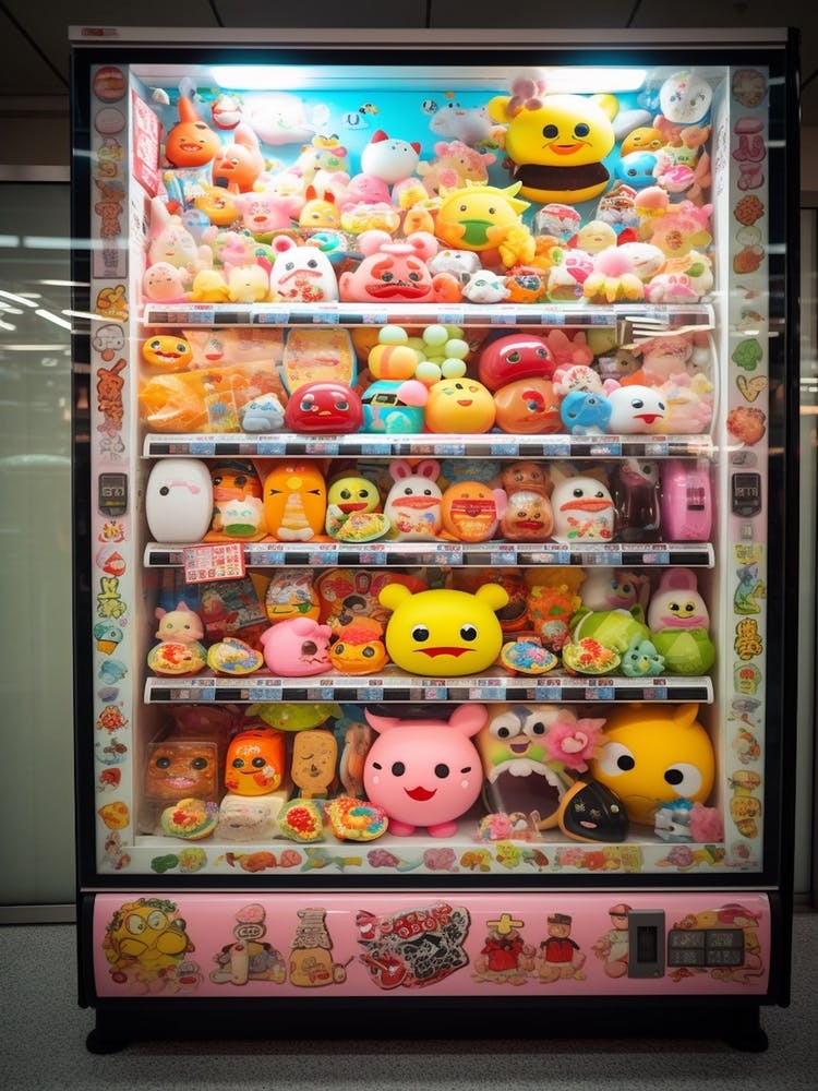 Toys Vending Machine Kawaii Photography 2
