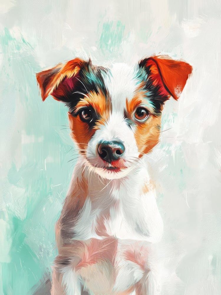 Jack Russell Terrier. Generated AI. 14