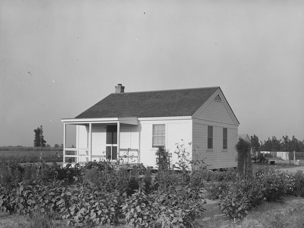 One Of The New Houses, Southeast Missouri Farms By Russell Lee