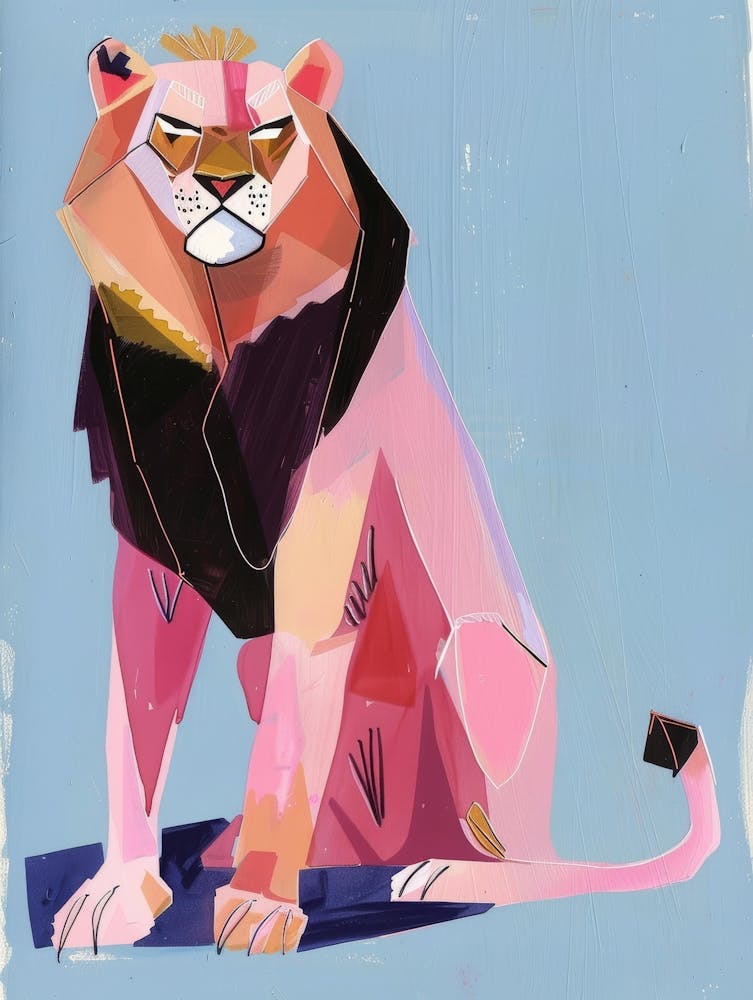 Lion Illustration 6262