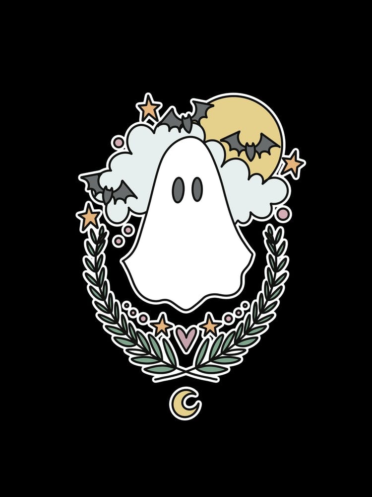 Cute Ghost | Black