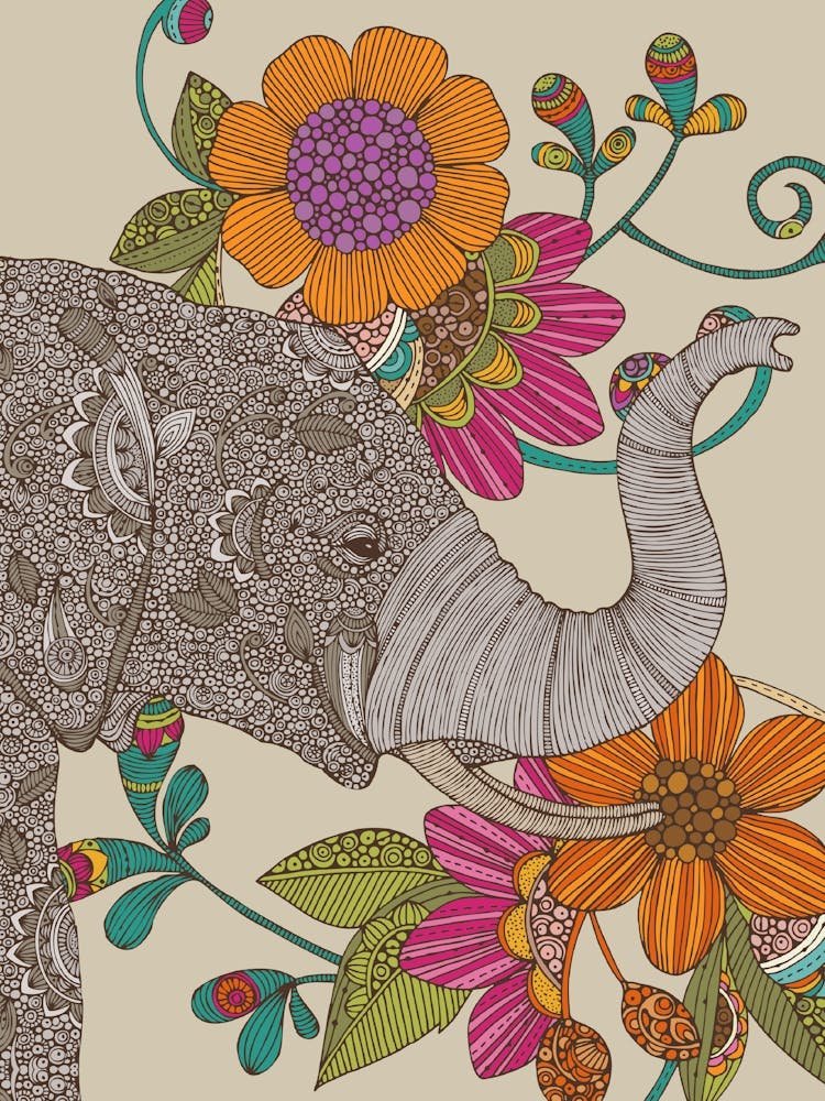Boho Elefant