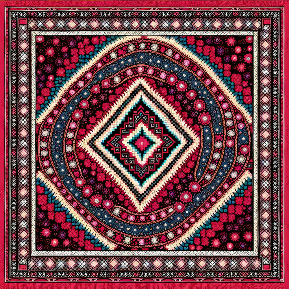 Jacquard Pattern Art