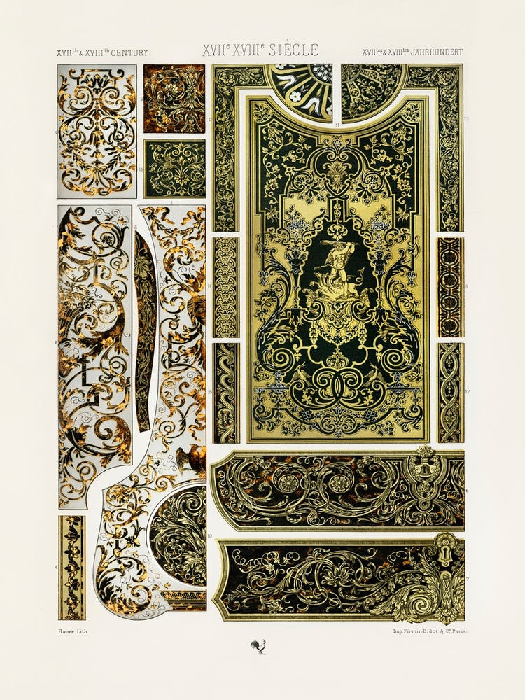 17th And 18th Century Pattern, Albert Racine 2
