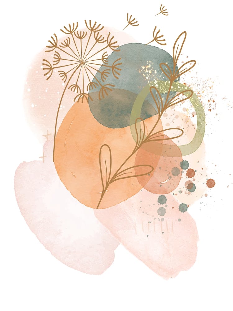 Abstract Watercolor Painting 5