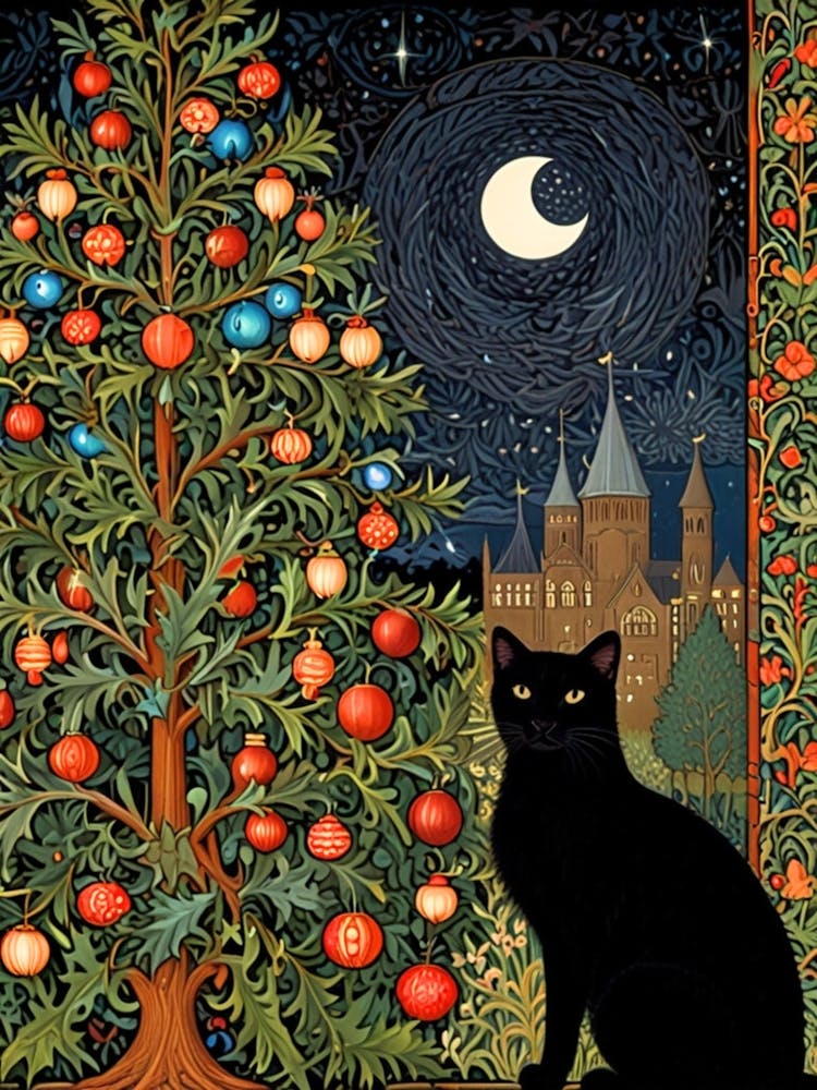 Black Cat By William Morris