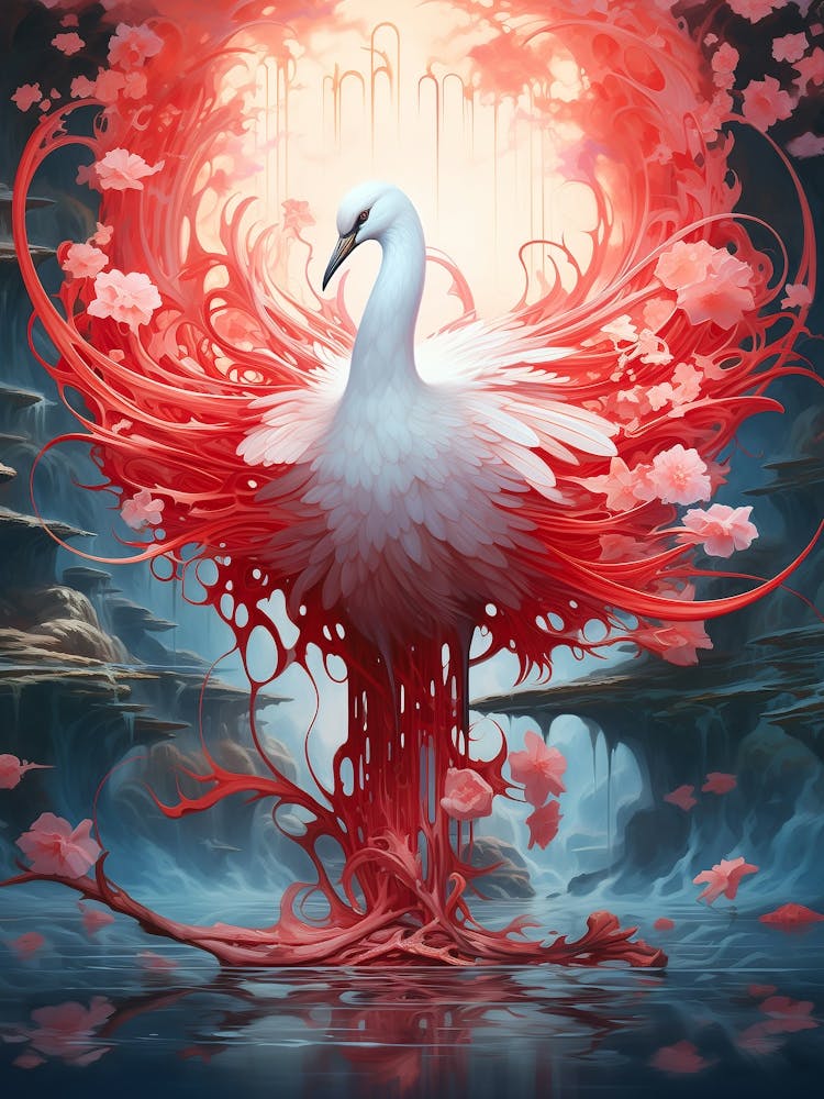 Swan Floral