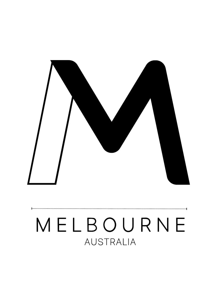 Melbourne City Typography