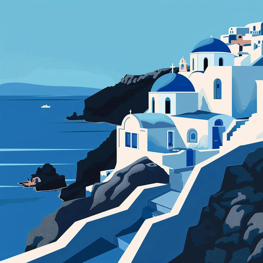 Oia Insel Griechenland 2