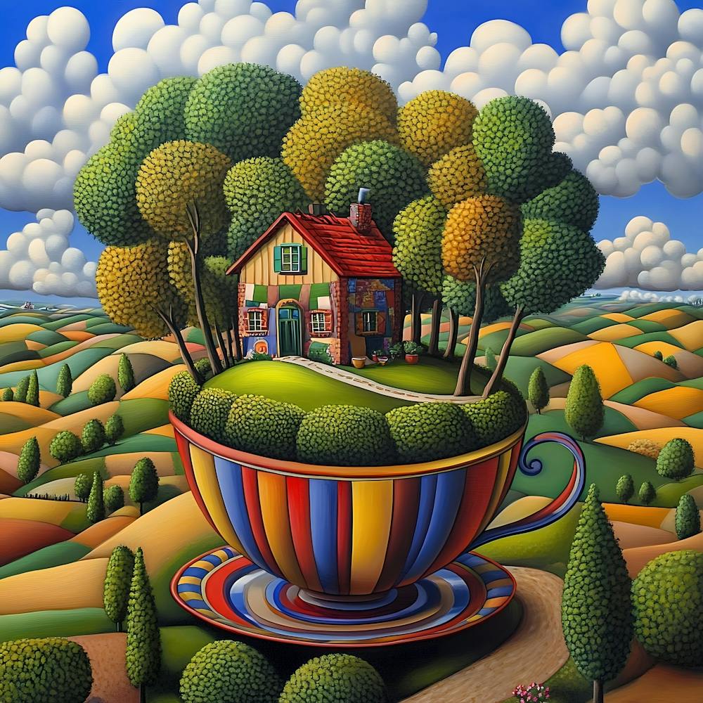 Haus In Einer Teetasse 1