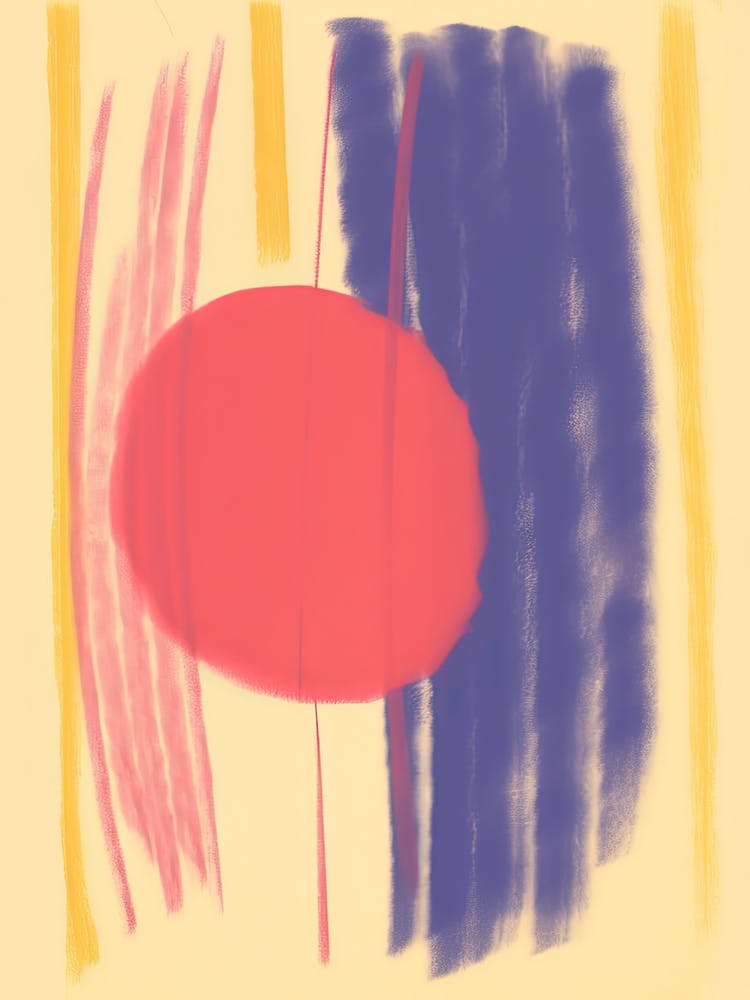 Balance Pastel Colours Abstract 6