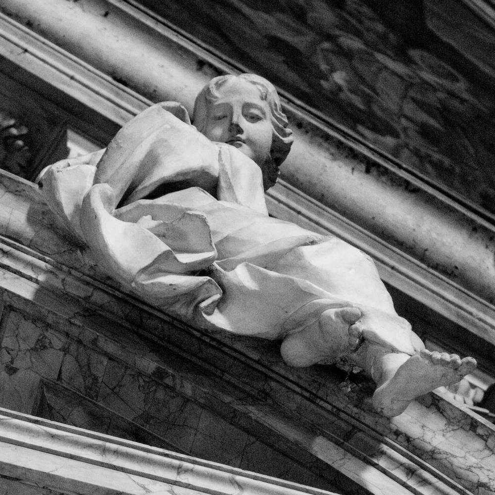 Guardian Angel In Rome Square