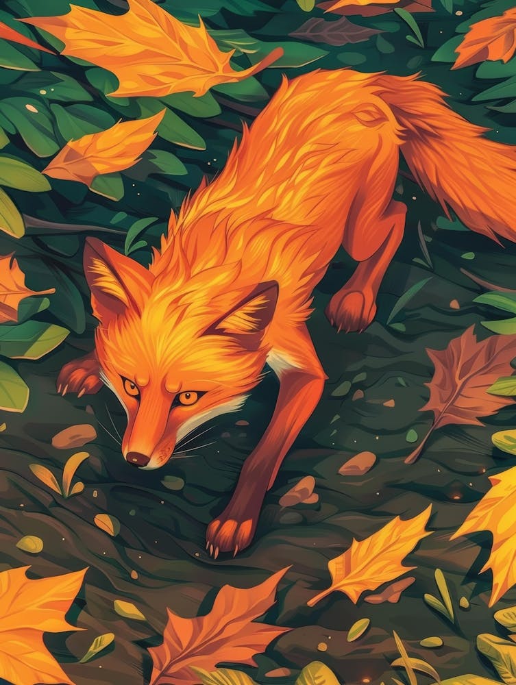 Renard d'Automne
