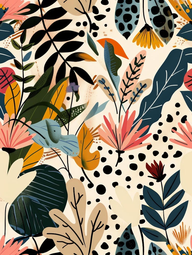 Seamless Tropical Pattern 2