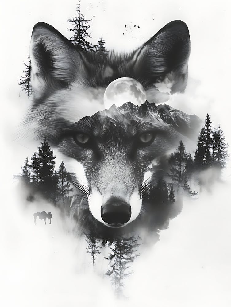 Wolf Im Wald 14