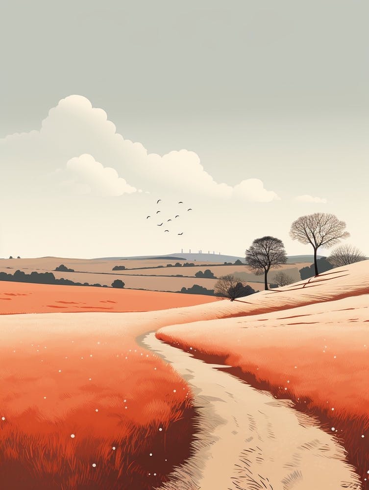 The Cotswold Way England 3 Hiking Trail Landscape