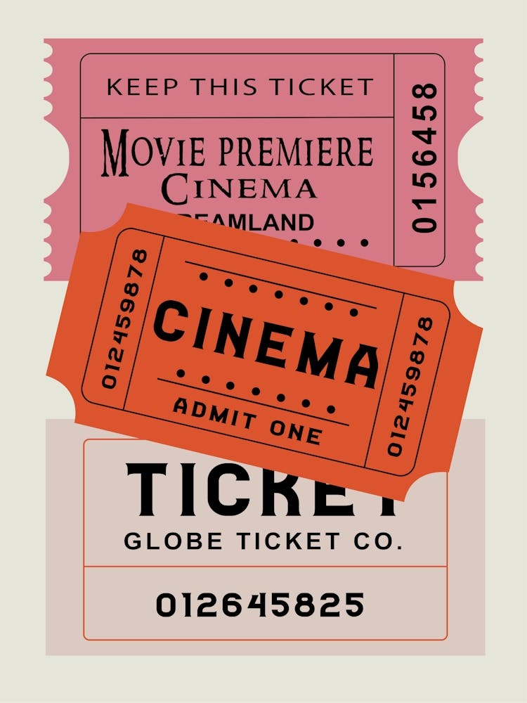 Kinoticket Globusdruck