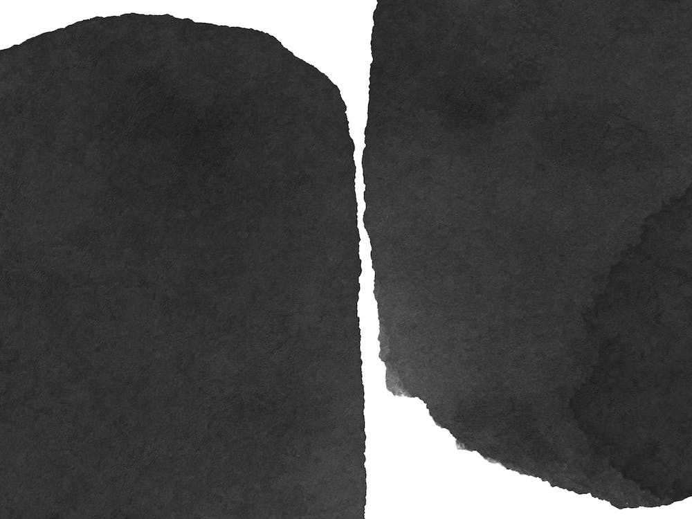 Minimal Black And White Abstract 01