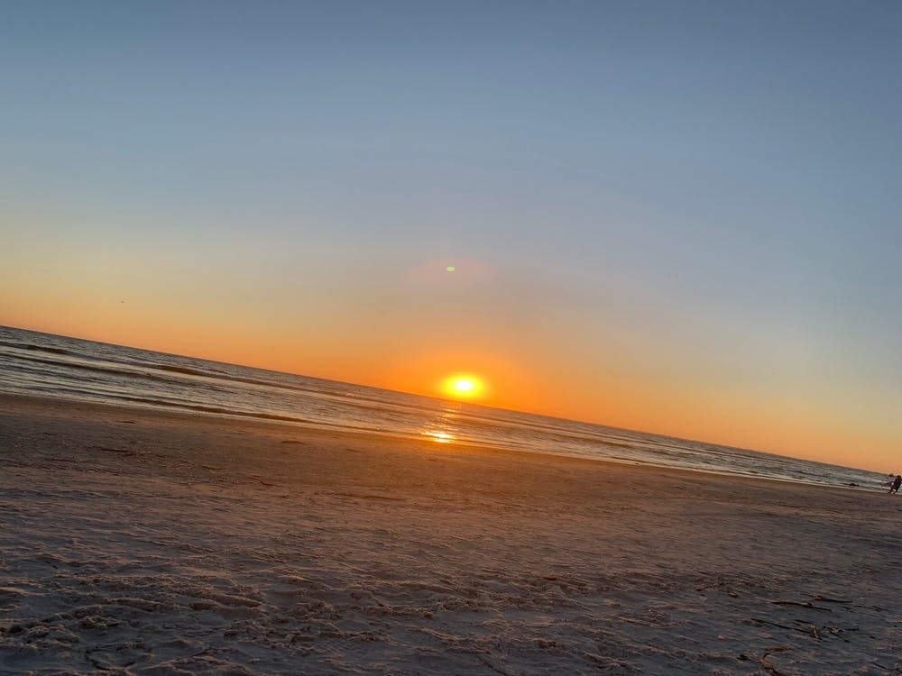 Sunset On The Beach 2