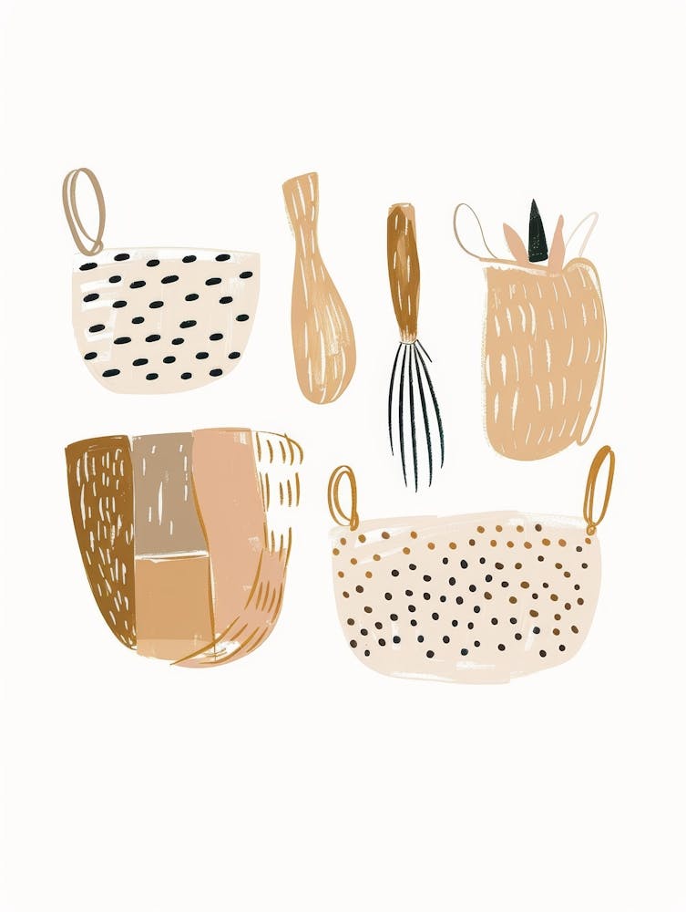 Baskets And Utensils 1
